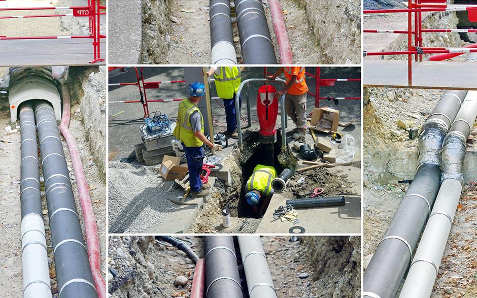 assainissement canalisation Bazemont
